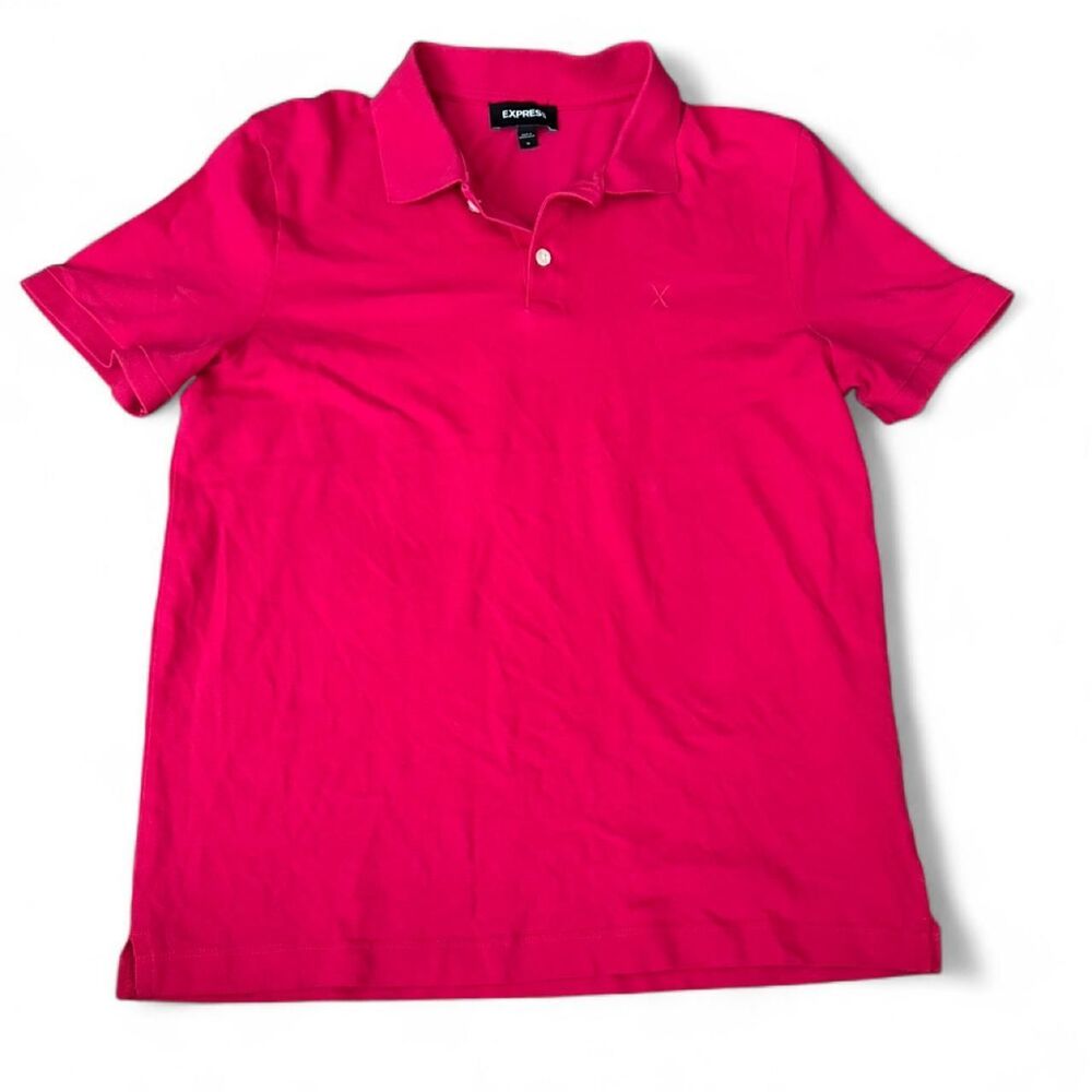 Express Men's Pink Polo-shirts